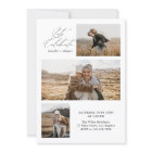 Modern Double Celebration Photo Graduation Party