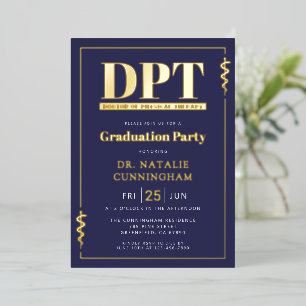 Modern DPT Doctor of Physical Therapy Graduation