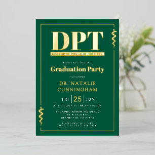 Modern DPT Doctor of Physical Therapy Graduation