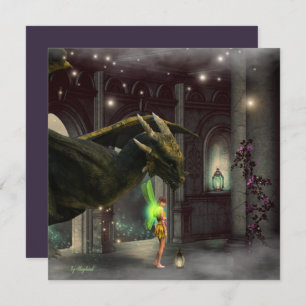 Modern Dragon and Fairy Fantasy