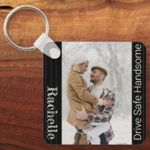 Modern Drive Safe Gift To Husband Boyfriend Key Ring