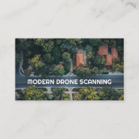 Modern Drone Scanning Skyline Photography