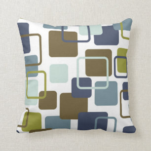 Modern Eames Rectangles 1 Cushion