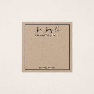 Modern Earring Display Card