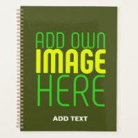 MODERN EDITABLE ARMY GREEN IMAGE TEXT TEMPLATE