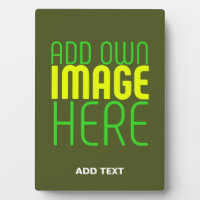 MODERN EDITABLE ARMY GREEN IMAGE TEXT TEMPLATE