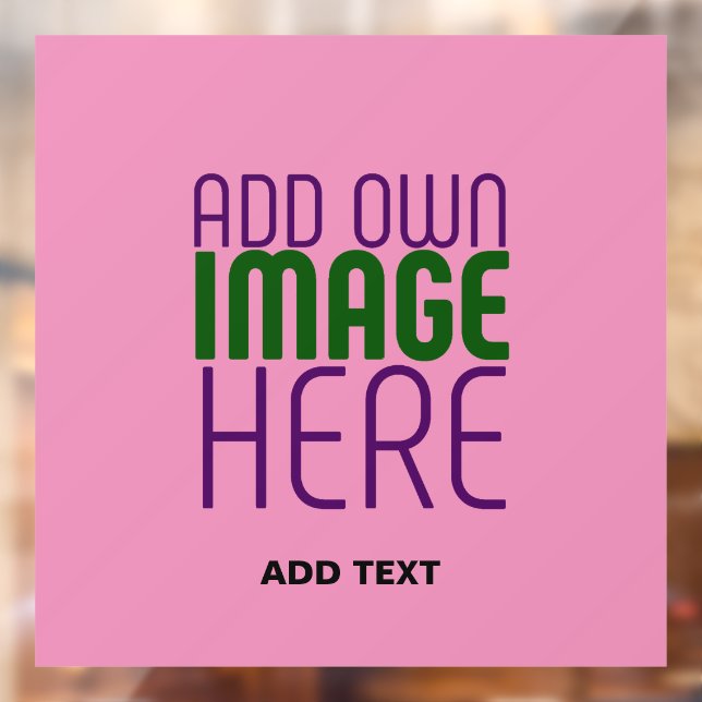 MODERN EDITABLE CUTE HOT PINK IMAGE TEXT TEMPLATE (Sheet 2)