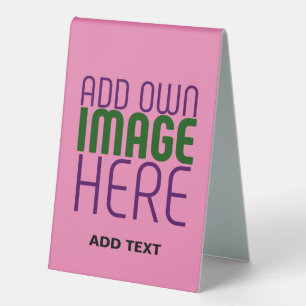 MODERN EDITABLE CUTE HOT PINK IMAGE TEXT TEMPLATE