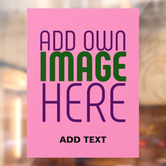 MODERN EDITABLE CUTE HOT PINK IMAGE TEXT TEMPLATE (Sheet 2)