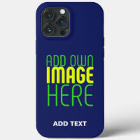 MODERN EDITABLE CUTE NAVY BLUE IMAGE TEXT TEMPLATE