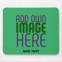 MODERN EDITABLE EMERALD GREEN IMAGE TEXT TEMPLATE