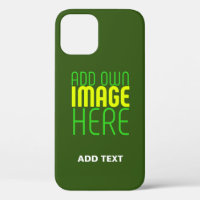 MODERN EDITABLE FOREST GREEN IMAGE TEXT TEMPLATE