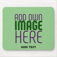 MODERN EDITABLE MINT GREEN IMAGE TEXT TEMPLATE