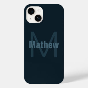 Modern Editable Name Case-Mate iPhone 14 Case