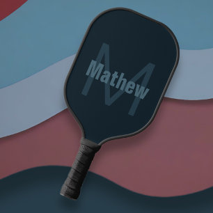 Modern Editable Name Pickleball Paddle