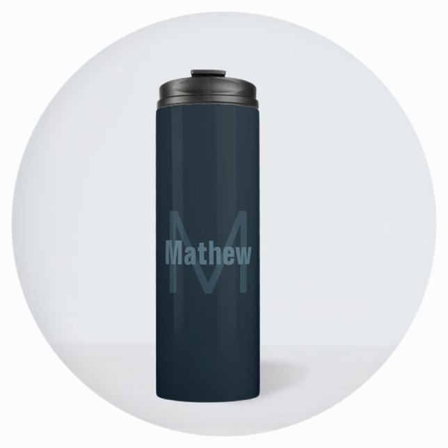 Modern Editable Name Thermal Tumbler (Creator Uploaded)