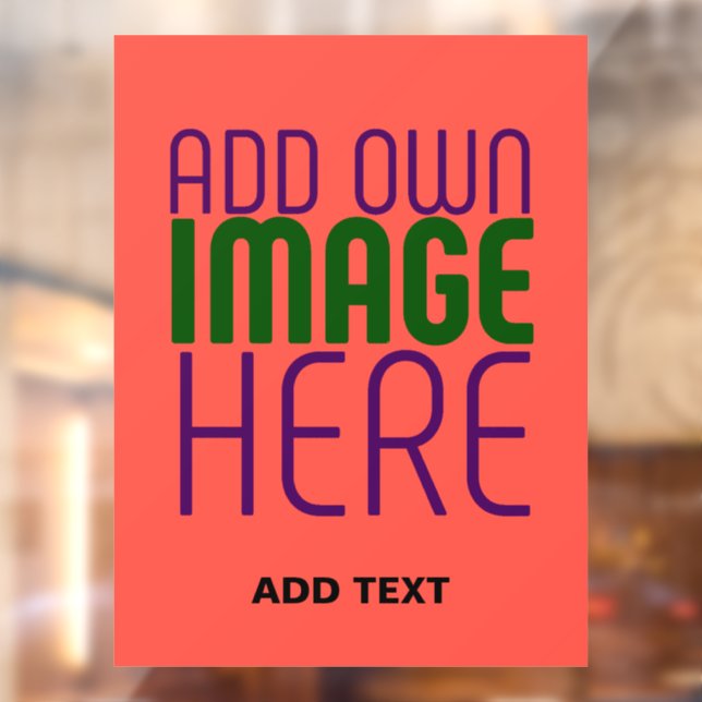 MODERN EDITABLE RED ORANGE IMAGE TEXT TEMPLATE (Sheet 2)