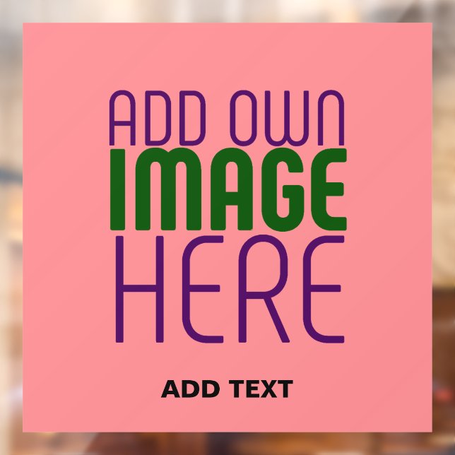 MODERN EDITABLE SALMON PINK IMAGE TEXT TEMPLATE (Sheet 2)