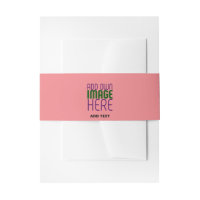 MODERN EDITABLE SALMON PINK IMAGE TEXT TEMPLATE