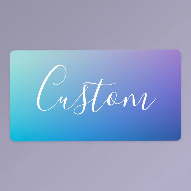 Modern Editable Script Writing | Colourful Ombre (Creator Uploaded)