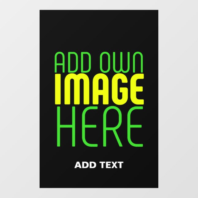 MODERN EDITABLE SIMPLE BLACK IMAGE TEXT TEMPLATE (Sheet)