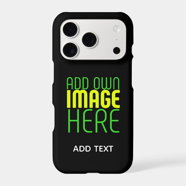 MODERN EDITABLE SIMPLE BLACK IMAGE TEXT TEMPLATE (Back)