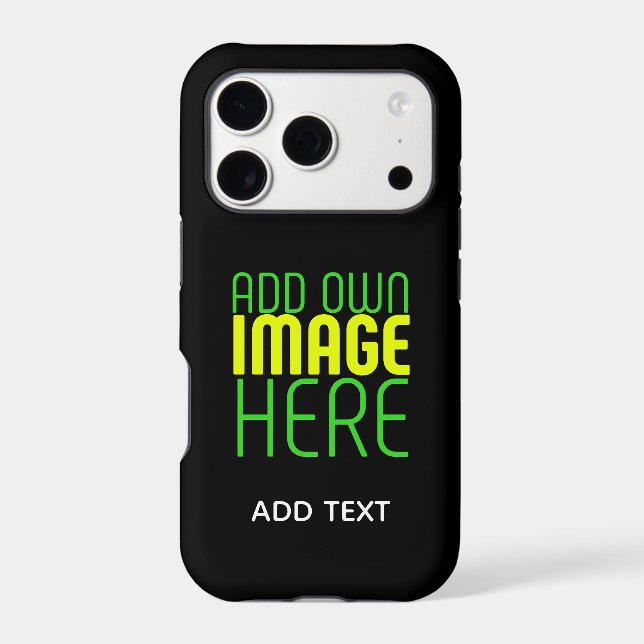 MODERN EDITABLE SIMPLE BLACK IMAGE TEXT TEMPLATE (Back)