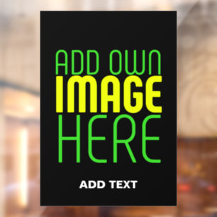 MODERN EDITABLE SIMPLE BLACK IMAGE TEXT TEMPLATE