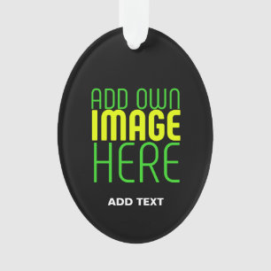 MODERN EDITABLE SIMPLE BLACK IMAGE TEXT TEMPLATE ORNAMENT