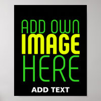 MODERN EDITABLE SIMPLE BLACK IMAGE TEXT TEMPLATE