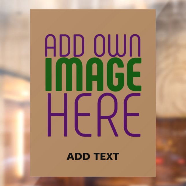MODERN EDITABLE SIMPLE BROWN IMAGE TEXT TEMPLATE (Sheet 2)