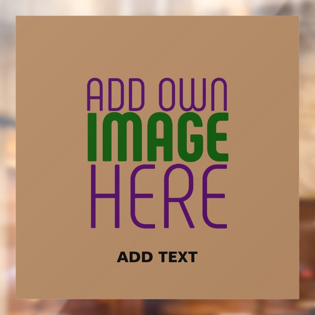 MODERN EDITABLE SIMPLE BROWN IMAGE TEXT TEMPLATE (Sheet 2)
