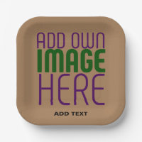 MODERN EDITABLE SIMPLE BROWN IMAGE TEXT TEMPLATE