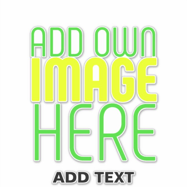 MODERN EDITABLE SIMPLE CLEAR IMAGE TEXT TEMPLATE (Front)