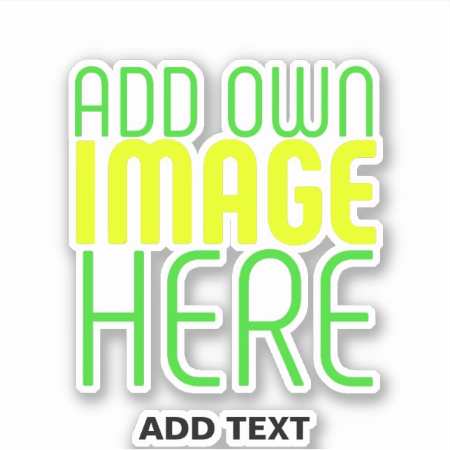 MODERN EDITABLE SIMPLE CLEAR IMAGE TEXT TEMPLATE (Front)