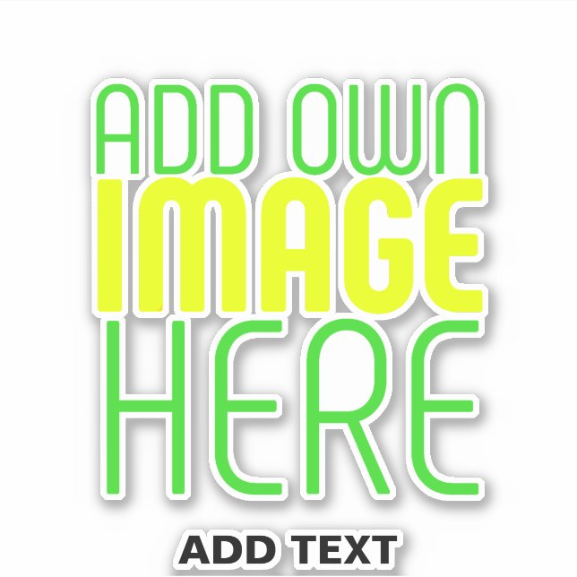 MODERN EDITABLE SIMPLE CLEAR IMAGE TEXT TEMPLATE (Front)