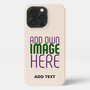 MODERN EDITABLE SIMPLE NATURAL IMAGE TEXT TEMPLATE iPhone 13 PRO CASE