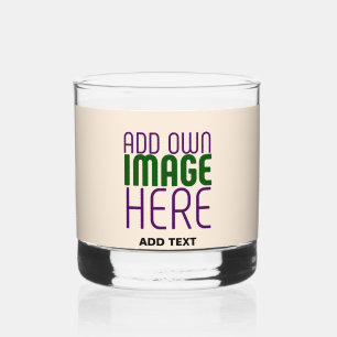 MODERN EDITABLE SIMPLE NATURAL IMAGE TEXT TEMPLATE WHISKEY GLASS