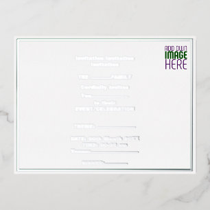MODERN EDITABLE SIMPLE WHITE IMAGE TEXT TEMPLATE