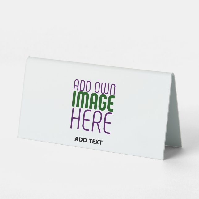 MODERN EDITABLE SIMPLE WHITE IMAGE TEXT TEMPLATE (Front)