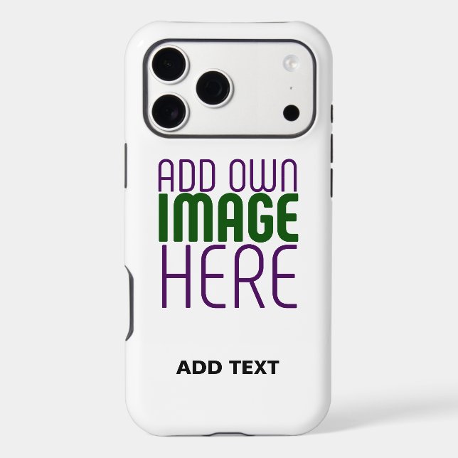 MODERN EDITABLE SIMPLE WHITE IMAGE TEXT TEMPLATE (Back)