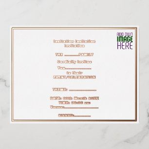MODERN EDITABLE SIMPLE WHITE IMAGE TEXT TEMPLATE