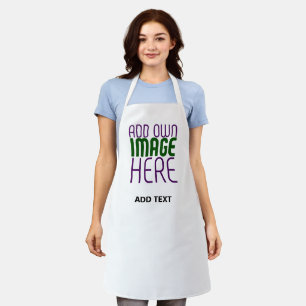 MODERN EDITABLE SIMPLE WHITE IMAGE TEXT TEMPLATE APRON