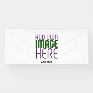 MODERN EDITABLE SIMPLE WHITE IMAGE TEXT TEMPLATE BANNER