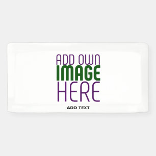 MODERN EDITABLE SIMPLE WHITE IMAGE TEXT TEMPLATE BANNER