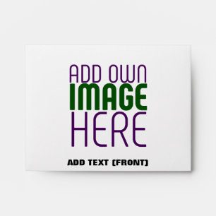 MODERN EDITABLE SIMPLE WHITE IMAGE TEXT TEMPLATE ENVELOPE