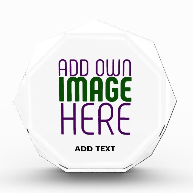  MODERN EDITABLE SIMPLE WHITE IMAGE TEXT TEMPLATE PHOTO BLOCK (Front)