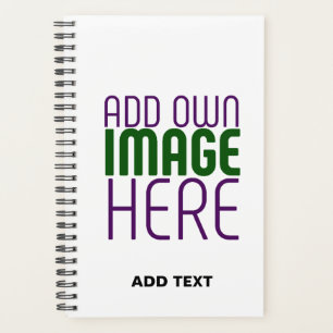 MODERN EDITABLE SIMPLE WHITE IMAGE TEXT TEMPLATE PLANNER