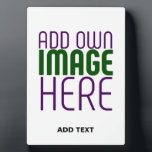 MODERN EDITABLE SIMPLE WHITE IMAGE TEXT TEMPLATE PLAQUE<br><div class="desc">THIS IS A DESIGN FITTING FOR CUSTOMERS.YOU CAN CHANGE, RESIZE OR ADD LOGO, PHOTO, TEXT AND COLOURS THE WAY YOU WANT.THANK YOU.</div>