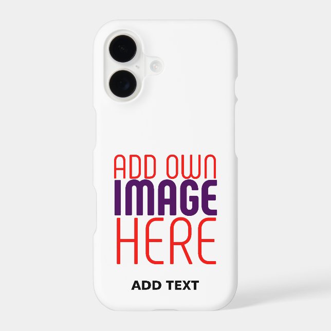 MODERN EDITABLE SIMPLE WHITE IMAGE TEXT TEMPLATE SAMSUNG GALAXY S21+ CASE (Back)